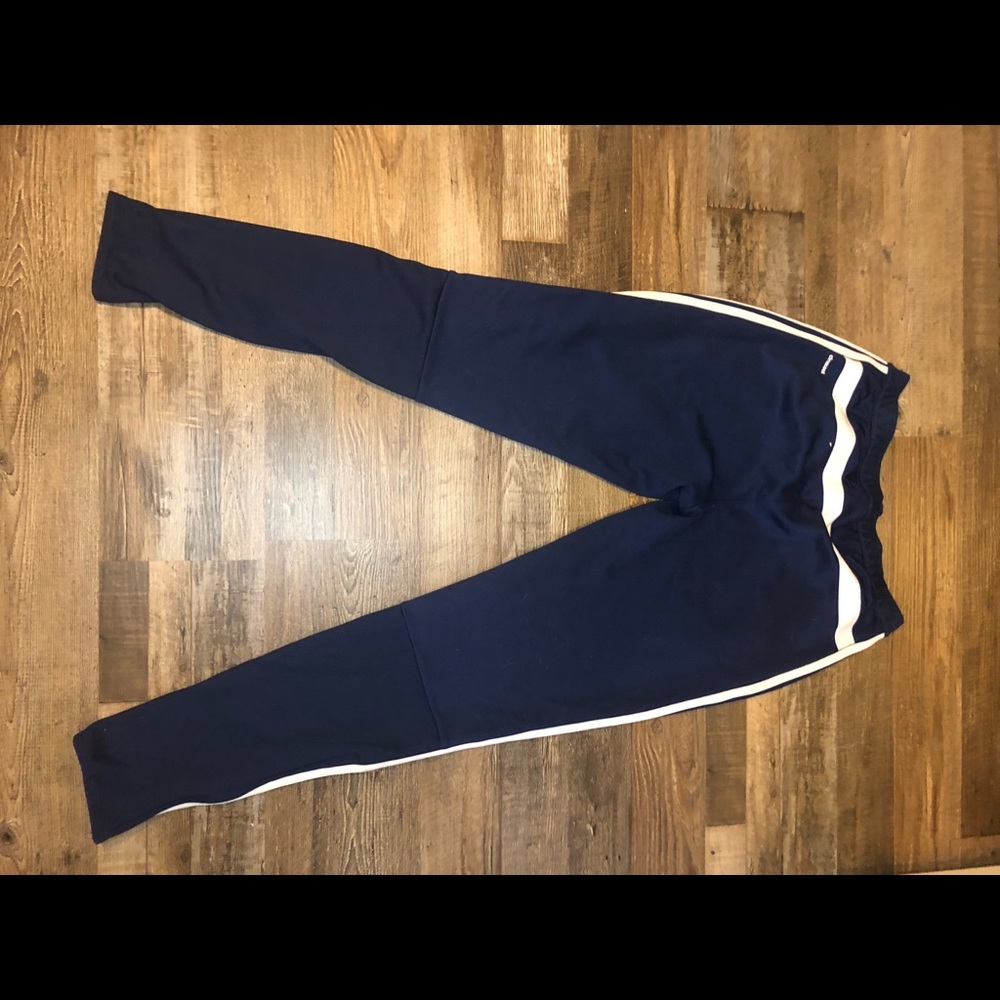 Adidas navy blue sweat pants